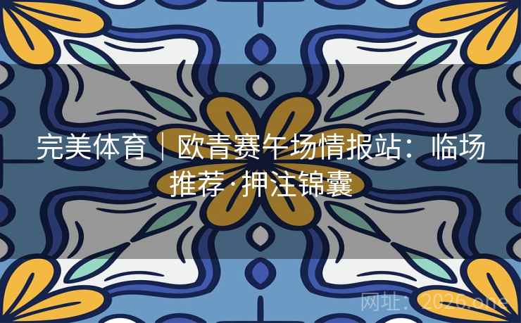 完美体育｜欧青赛午场情报站：临场推荐·押注锦囊